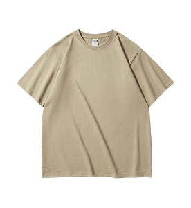 เสื้อยืดคอตตอนผู้ชาย พิมพ์โลโก้ได้ สีพื้น คอกลม แขนสั้น สวมใส่สบาย ทรงปกติ ผ้าเจอร์ซีย์ระบายอากาศได้ดี - Product Image 5