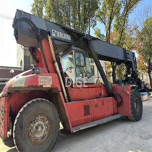 Apilador de Contenedores Usado Kalmar DRF450-60S5K de 45 Toneladas, Origen Finlandia, Motor Volvo, Equipo Portuario Confiable, Bomba Hidráulica Kalmar en Venta - Product Image 3