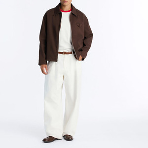 Men's <b>Brown</b> <b>Corduroy</b> Zipper <b>Jacket</b> With Turn-down Collar And Pockets Casual Autumn Shirt <b>Jacket</b> Regular Fit - Product Image 5