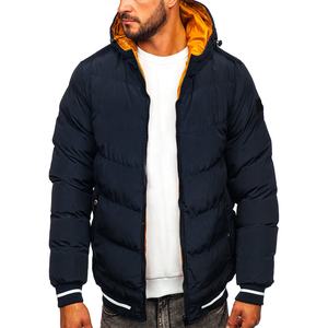 Custom Winter Puffer Jacket with Logo for Men and <b>Women</b> Black <b>Padded</b> Bubble <b>Coats</b> - Product Image 4