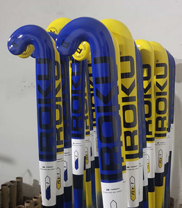 Palo deportivo profesional de fibra de carbono 100% de alta calidad para equipo de hockey sobre césped - Product Image 3