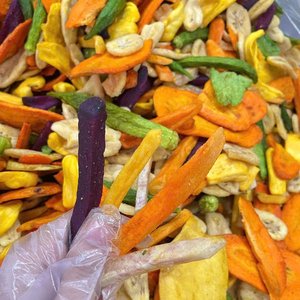 Fruits secs 100% naturels et mélange de légumes de l'usine du Vietnam, collation croustillante, meilleur prix pour la vente en gros - Product Image 1