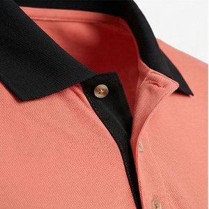 <b>Top</b> Quality Cotton Short Sleeve Men Polo Shirts T-Shirt Breathable Summer Casual <b>Golf</b> <b>Tops</b> Customized Color Active Fit - Product Image 4