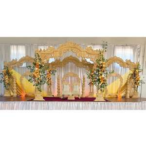 Mandap de Madera Tradicional para Bodas Gujarati, Mandap Indio para Bodas en el Reino Unido en Venta, Proveedor de Mandaps de Lujo, Mandap para Bodas al por Mayor en EE. UU. - Product Image 1