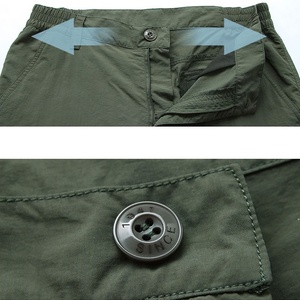 กางเกงคาร์โก้ผู้ชายสุดเทรนดี้ ดีไซน์เองได้ หลายกระเป๋า สไตล์ลำลองรักษ์โลก สำหรับใส่เที่ยวข้างนอก ลุคสตรีทแวร์ ผ้าวอช - Product Image 2