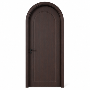 Dewoo Waterproof WPC Arched Interior Doors <b>Frame</b> and Architrave Included for Houses Hotels Villas Apartments - Product Image 1