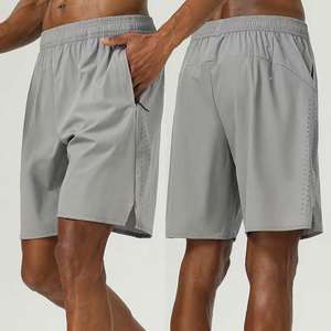 Loose Fit Side Slip Hombres Sport Bottoms Transpirable Fútbol Fitness Gym Short - Product Image 2