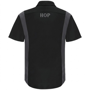 Chemise de mécanicien de course professionnelle pour hommes, vêtements de travail industriels en coton, uniforme, fabricant OEM, chemises de course en coton pour hommes - Product Image 2