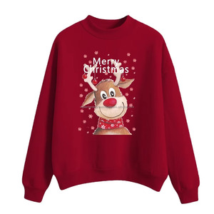 Christmas Men's Pullover Hoodie Comfortable Fashionable 100% Polyester Christmas with Custom Logo Low MOQ - Product Image 1