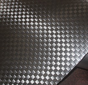 Tissu en fibre de carbone haute brillance et cuir TPU pour l'industrie des composants automobiles - Product Image 1