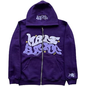 Sudadera con Capucha Extra Grande para Hombre, de Primera Calidad, 100% Poliéster, Estilo Hip Hop Urbano de Lujo para Invierno, con Logotipo Personalizado, Transpirable - Product Image 1