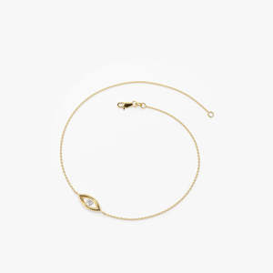 New Arrival 2026 Trending Design Gold Plated 925 Sterling <b>Silver</b> Channel Setting Natural Moissanite Gemstone Work <b>Bracelet</b> - Product Image 3