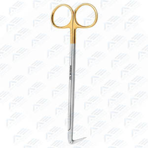 Medic Instruments Metzenbaum Tijeras 7 "Acero inoxidable de alta calidad con insertos de carburo de tungsteno y anillos de oro - Product Image 6