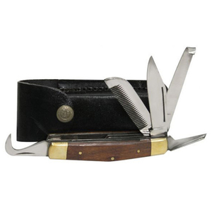 Kit de Herramientas Veterinarias Profesionales Todo en Uno, Cuchillo para Pezuñas Multiusos, Pico para Pezuñas, Peine, Instrumento de Transporte 5 en 1 para Mascotas - Product Image 4