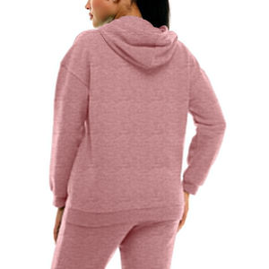 Sweat-shirts à capuche personnalisés pour femmes, en tissu épais avec strass, 450 g/m², fabricants de sweats à capuche - Product Image 2