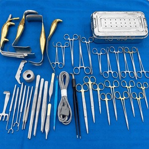 Ensemble d'instruments de chirurgie manuelle d'augmentation mammaire de 45 pièces, en acier inoxydable allemand, kit chirurgical d'implantation mammaire pour chirurgie plastique - Product Image 1