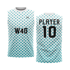 Camisetas Personalizadas sin Mangas para Fútbol Americano 7v7 con Logotipo del Nombre del Equipo, 100% Poliéster, Transpirables, de Secado Rápido, Antibacterianas y Anti UV - Product Image 6
