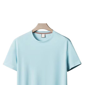 เสื้อยืดผู้ชายสำหรับฤดูร้อน สไตล์สตรีทแวร์ สีพื้นเรียบง่าย มีจำหน่ายในราคาที่เข้าถึงได้ - Product Image 6