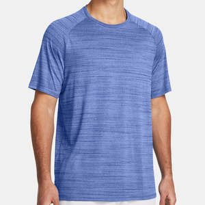 Camiseta Deportiva de Secado Rápido con Logotipo Personalizado Bordado en Lona para Hombre |   Camiseta Deportiva de Manga Raglán Holgada de Color Sólido con Tecnología Dri-Fit - Product Image 5