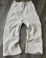 Pantalones de chándal anchos y holgados de alta calidad personalizados para hombre, estilo cargo, transpirables, ecológicos y de peso pesado.