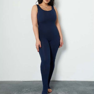 ชุดบอดี้สูทวันพีซสำหรับผู้หญิง ชุดออกกำลังกายแบบสลิมฟิต รุ่นใหม่ล่าสุด เหมาะสำหรับเล่นกีฬาและฟิตเนส - Product Image 2