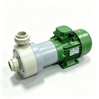 Pompa Kimia Sentrifugal Horizontal Industri K M-50-40-98-45 PP 1.5 kW Penggerak Magnetik 333 L/mnt 50/60 Hz untuk Transfer Cairan