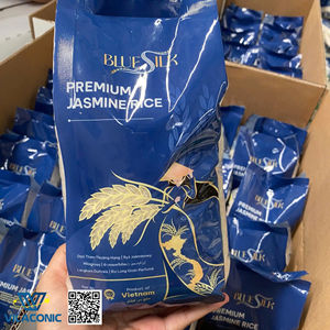 Riz Jasmin Hom Mali Grain Long Blanc 5% Vente en Gros au Vietnam Riz au Jasmin Séché Sac de 1kg - Qatar, Émirats Arabes Unis, Koweït, Oman, UE, États-Unis - Product Image 1