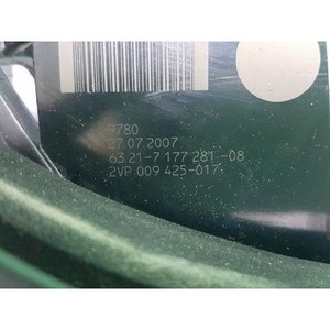 Feu arrière gauche LED (extérieur) pour BMW Série 5, d'occasion, pièce d'origine 63217177281 - Product Image 2