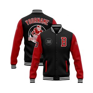 Wholesale Custom Team Name Varsity <b>Jacket</b> Unisex Streetwear College Letterman <b>Jackets</b> Casual Slim Fit <b>Baseball</b> <b>Bomber</b> <b>Jacket</b> - Product Image 2