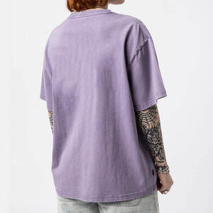 Camiseta Oversize de Algodón 100% para Mujer, Estilo Urbano, con Logotipo Personalizado, Manga Larga, Cómoda y Transpirable - Product Image 1