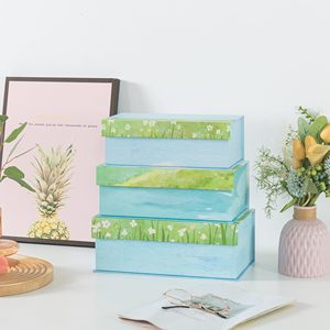 กล่องของขวัญแม่เหล็ก TH CBB-573 กล่องบรรจุภัณฑ์กระดาษพิมพ์ลายตามสั่ง กล่องเก็บของพับได้พร้อมฝาปิด สำหรับเครื่องสำอางและเสื้อผ้า - Product Image 3