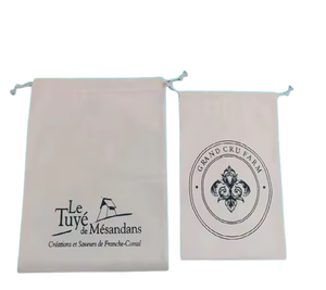 Bolsa de Algodón Personalizable con Cordón, Ecológica, de Lona en Blanco, para Regalo, Reutilizable, para Joyería, Venta al Por Mayor - Product Image 6