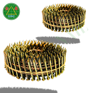 Clous en bobine de qualité industrielle, 9000 pièces, 1-3/4" x 0.086", à tige lisse, à tige annulée, styles spirale, en acier pour la fabrication de palettes - Product Image 4