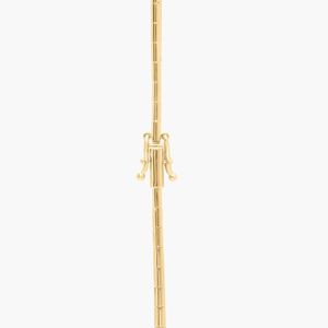 Diamond Lariat <b>Necklace</b> with 1.5 CTW Round Cut Diamonds in White Gold - Product Image 3