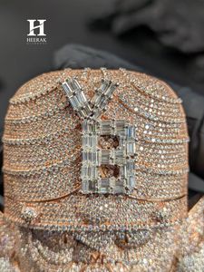 925 Sterling Silver VVS Moissanite Custom Figure Pendant Iced Out Hip Hop Money <b>Bag</b> Character <b>Charm</b> Passes Diamond Tester Luxury - Product Image 6