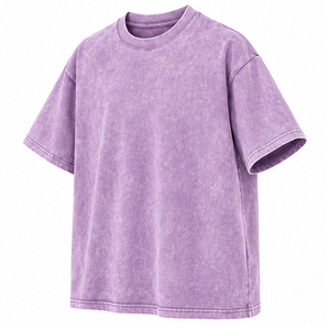 เสื้อยืดคอตตอน 100% แบบถักลายพรีเมียม แอซิดวอช ทรงโอเวอร์ไซส์ สไตล์วินเทจ หนานุ่ม  รีไซเคิลได้ เหมาะสำหรับสตรีทแวร์ รับผลิตแบบ OEM - Product Image 6
