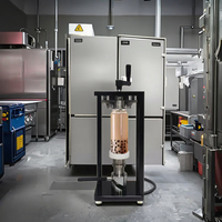 Scelleuse manuelle en acier inoxydable, construction antirouille, matériaux de qualité alimentaire, idéale pour l'emballage du miel, de la confiture, des grains de café
