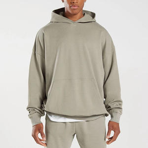 Sudadera con Capucha de Corte Cuadrado Personalizada, Tejido Rico en Algodón, Marca Privada, MOQ Bajo, Fabricante - Product Image 3
