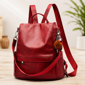 Mochila de Cuero Genuino de Lujo al por Mayor para Hombre, Bolsa para Portátil de Cuero Vacuno Real, Mochila de Viaje Vintage Personalizada LBK-0105C - Product Image 6