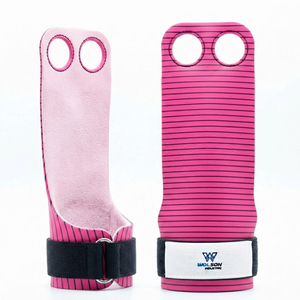 Wolson Industry - Agarraderas de Gimnasia Ligeras, Transpirables y Ajustables, con Cierre Seguro para las Muñecas, Ideales para Dominadas y Fitness - Product Image 1