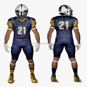 Conjunto de Uniforme de Fútbol Americano Personalizado, Diseño Sublimado Transpirable, Tallas Grandes para Jóvenes y Adultos, Logotipo Personalizado, Nuevo Modelo - Product Image 3