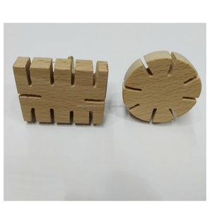 Meubles en bois de Style nuage rustique moderne fait à la main tire des poignées réglables de bouton pour les armoires de tiroirs de commode pour la décoration intérieure - Product Image 4