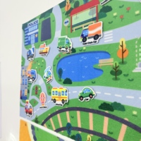 Autocollant mural amovible Uni Felt innovant, écologique et sûr pour les enfants, en PVC, surface mate givrée, taille personnalisée