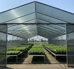 Green Agro <b>Mesh</b> <b>Plastic</b> Net Shade Net Tunnel Cover for Greenhouse Vegetable Garden Crop Protection - Product Image 1
