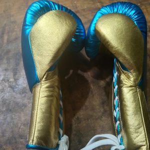 Gants de boxe professionnels en cuir de vachette à lacets, entièrement couvrants, avec rembourrage, modèle RL-BG-233 – Sans boxe, pas de vie - Product Image 5