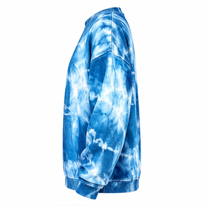 Sudadera Tie Dye con puños acanalados de algodón Terry, proveedor mayorista de prendas, estándar premium, comercio directo de primavera, cintura ajustada - Product Image 2