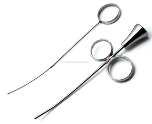 Instruments chirurgicaux dentaires en acier inoxydable, porte-amalgame manuel, poignée moletée argentée, classe I, certifié CE, WORLD SURGICAL - Product Image 3