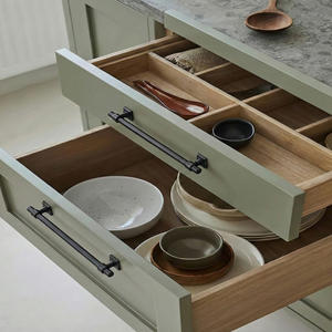 Tirador de Gabinete Moderno de Latón Negro Mate, Base Cuadrada, Resistente, para Muebles de Cocina, Baño y Comedor - Product Image 6