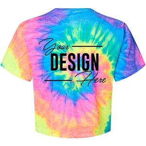 Chemises tie-dye personnalisées pour femmes 1050, design personnalisé, impression avant et arrière, coupe ajustée XL, respirant, impression avant et arrière - Product Image 4