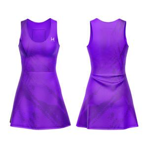 Jupe de tennis pour femme avec logo et nom d'équipe personnalisés, séchage rapide, respirante, en spandex/nylon, vêtements de sport pour le fitness, le yoga, le golf - Product Image 1
